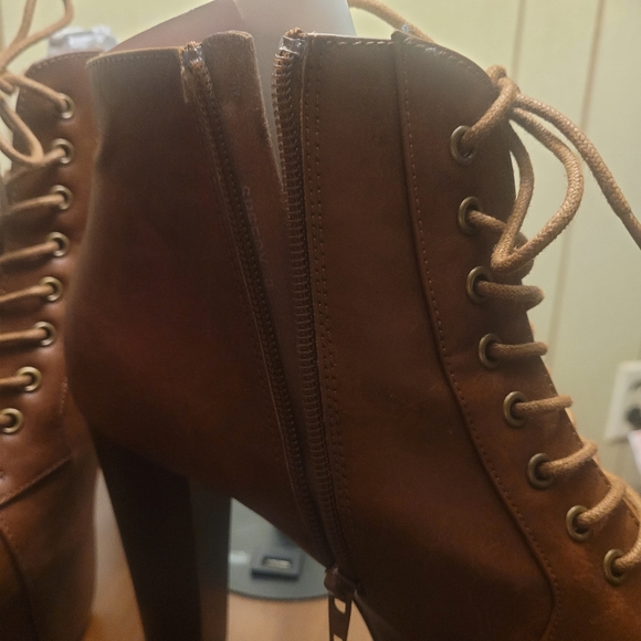 Speedy Platform size 9 Brown - Picture 3 of 4